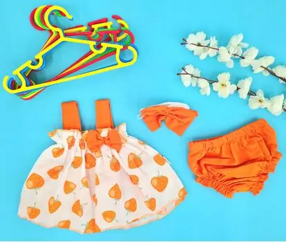Little Strawberry Dress Set  საბავშვო კაბის კომპლექტი