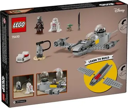 Lego Star Wars 75410 Mando and Grogu's N-1 Starfighter™, 10 image