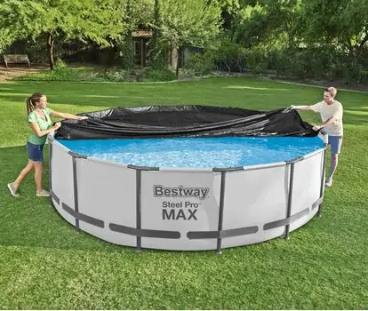 Bestway 58038 Round Pool Cover - კარკასული აუზის გადასაფარებელი ტენტი, 2 image