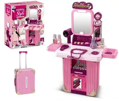 Fashion Makeup Suitcase - საბავშვო ტრილიაჟი