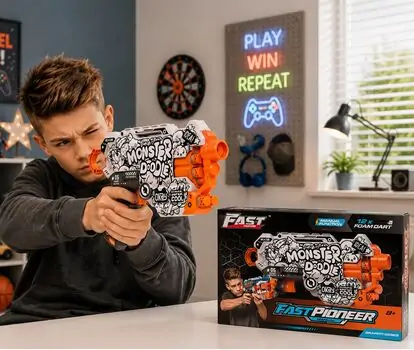 Fast Pioneer Manual Gun - სათამაშო თოფი