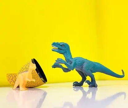 საბავშვო სათამაშო დინოზავრი GAME SET DINOSAURS AND CHILDREN IN EGG, 4 image