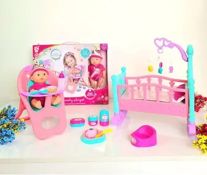 Moni Toys 8291 სათამაშო თოჯინა აქსესუარებით
