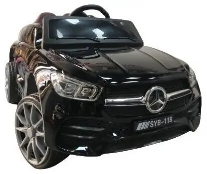 Mercedes-Benz G118 Black - ელექტრო მანქანა კაუჩუკის საბურავებით და ტყავის სავარძლით, 2 image