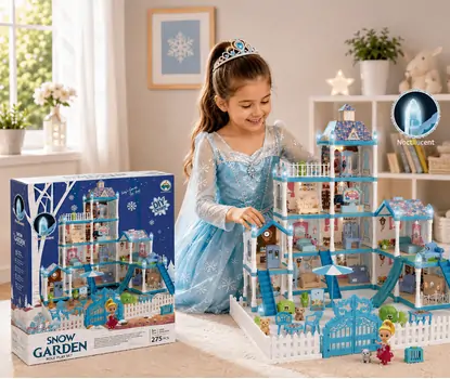 Snow Garden Role Play Set სათამაშო თოჯინის სახლი