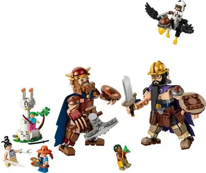 Lego One Piece 75644 Dorry vs. Brogy – Giants of Little Garden, 2 image