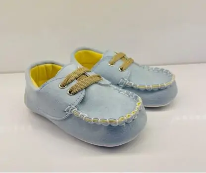 Papulin Baby Shoes 0-12 Months 3128 ჩვილის ფეხსაცმელი BLUE