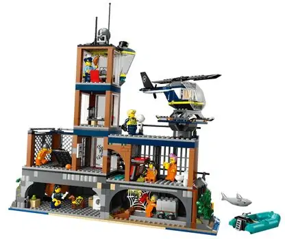 Lego City 60419 Police Prison Island, 3 image