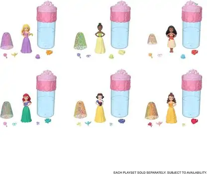 Disney Princess Royal Color Reveal HRN63 - დისნეის პრინცესები ფერის ტრანსფორმაციით, 5 image