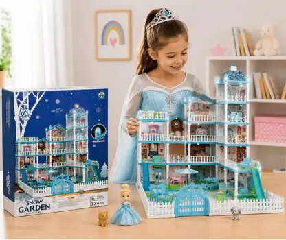 Snow Garden Role Play Set სათამაშო თოჯინის სახლი