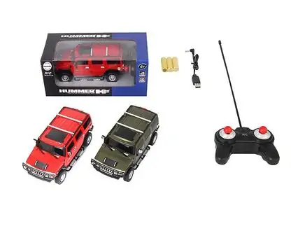 Remote Control Red Hummer Car - სათამაშო დისტანციურად მართვადი წითელი ჰამერის მანქანა, 6 image