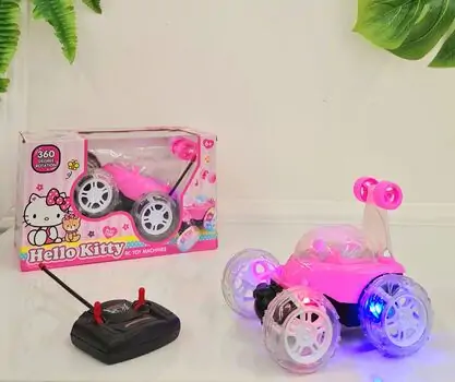 Hello Kitty R/C Toy Machines - საბავშვო სათამაშო მანქანა დისტანციური მართვით