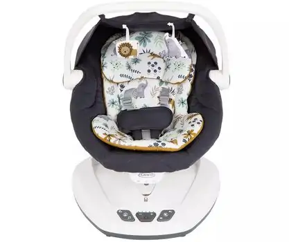 Graco Swing Move With Me Into The Wild საბავშვო ელექტრო შეზლონგი, 2 image