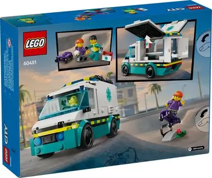 Lego City 60451 Emergency Ambulance, 11 image