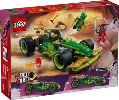 Lego Ninjago 71828 Lloyd's Pull-Back Race Car, 8 image
