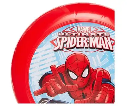 Plastic Flying Plate Spiderman Frisbee  - საბავშო მფრინავი თეფში, 4 image