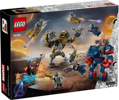 Lego Super Heroes 76322 Avengers: Endgame Thor vs. Chitauri, 9 image