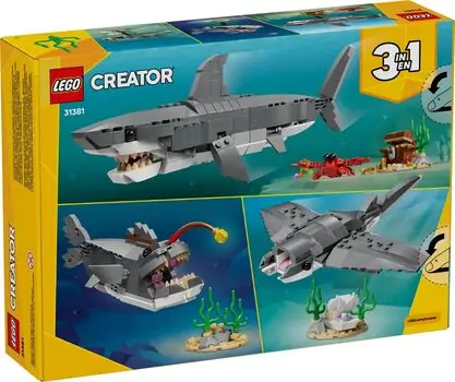 Lego Creator 31381 Fierce Shark with a Treasure Chest, 10 image