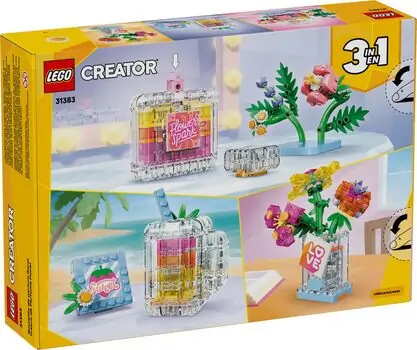 lego Creator 31383 Floral Decor Perfume Bottle, 8 image