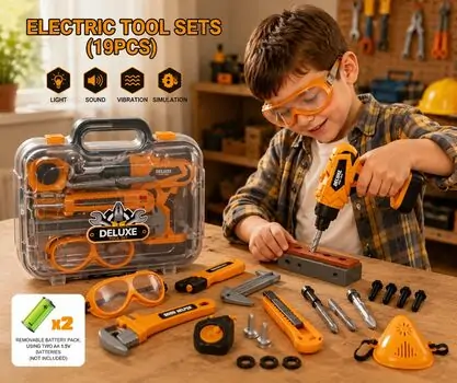 Electric Deluxe Tool Set - სათამაშო ბურღი