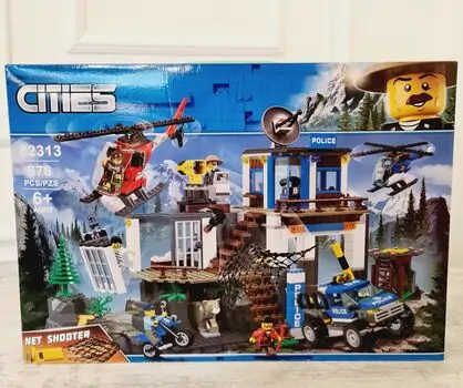 POLICE STATION CONSTRUCTOR საბავშვო კონსტრუქტორი