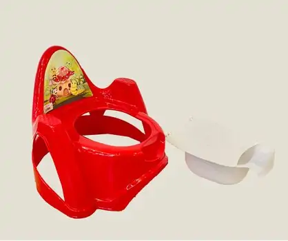 Tuffex Baby Potty ღამის ქოთანი TP495 Red, 2 image