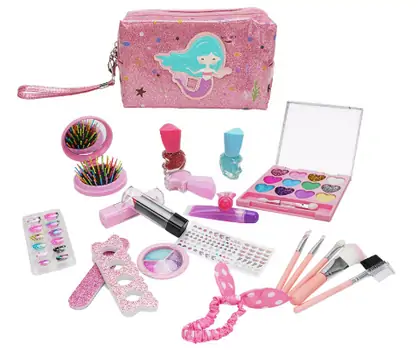 GLAMOUR BEAUTY COSMETIC BAG MERMAID SQUAD 2005J სათამაშო კოსმეტიკის ნაკრები, 2 image