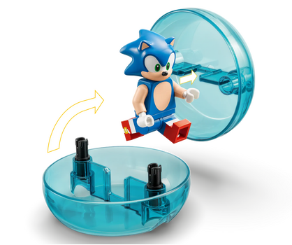 Lego Sonic 76990 Sonic's Speed Sphere Challenge, 5 image