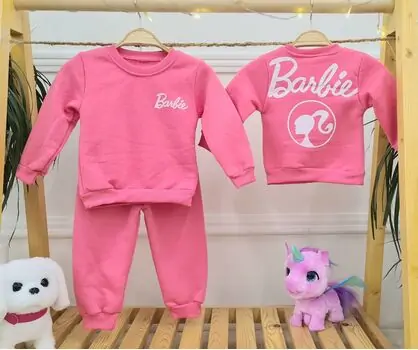 Barbie 2 In 1 Set Pink - საბავშვო ორეული