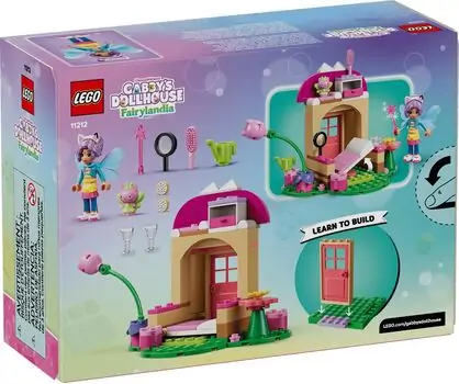 Lego Gabby's Dollhouse 11212 Kitty Fairy's Garden House, 6 image