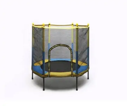 საბავშვო გასართობი ბატუტი 140სმ METAL &PLASTIC TRAMPOLINE 1.4M, 2 image