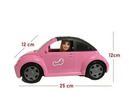 Beauty girl with car King Toys-ის თოჯინა მანქანით, 7 image