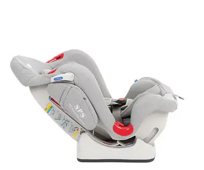 KikkaBoo O'Right Light grey - მანქანის სავარძელი (ქარსითი), 6 image