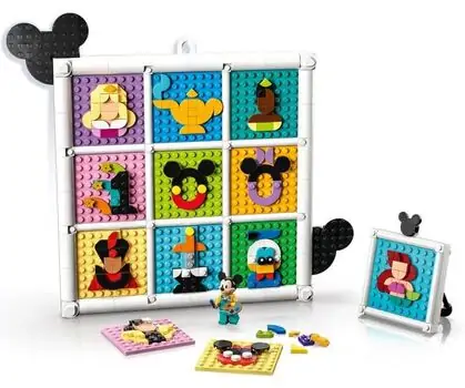 LEGO Disney 43221 100 Years of Disney Animation Icons, 12 image