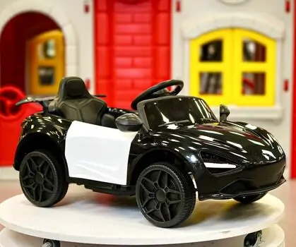 Mclaren Electric Police Car Black - ელექტრო მანქანა