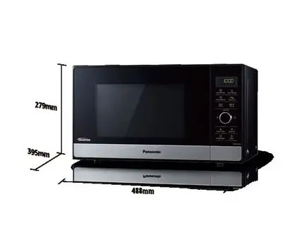 მიკროტალღური ღუმელი Panasonic NN-SD38HSZPE, 4 image