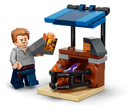 LEGO Jurassic World 76945 Atrociraptor Dinosaur Bike Chase, 5 image