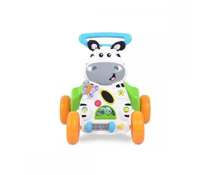 Cangaroo Push walker 2in1 Little Zebra - ვოლქერი, 2 image