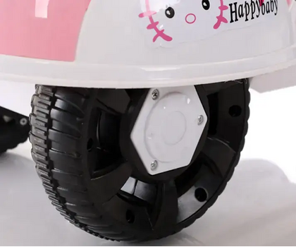 Moped Hello Kitty Pink - საბავშვო ელექტრო მოპედი, 5 image