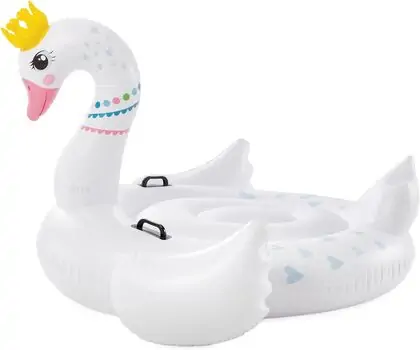 Intex 57562NP Majestic Swan Ride-On გასაბერი ზღაპრული გედი, 5 image