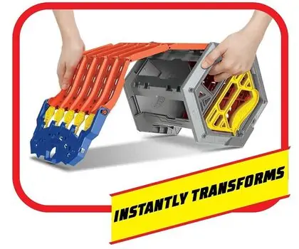 Hot Wheels Action Rollout Raceway Track Playset სათამაშო ტრასა, 5 image