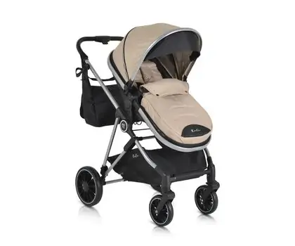 Moni 3 In 1 Set Kali Khaki საბავშვო ტრანსფორმერი ეტლის კომპლექტი, 3 image