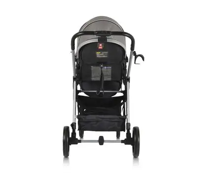 Moni 3 In 1 Set Kali Grey საბავშვო ტრანსფორმერი ეტლის კომპლექტი, 9 image