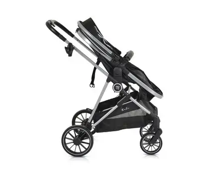 Moni 3 In 1 Set Kali Black  საბავშვო ტრანსფორმერი ეტლის კომპლექტი, 5 image