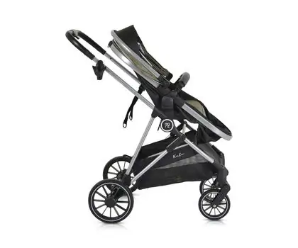 Moni 3 In 1 Set Kali Olive Green საბავშვო ტრანსფორმერი ეტლის კომპლექტი, 5 image