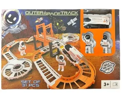 Race Track Space Play Set - საბავშვო სათამაშო ტრასა