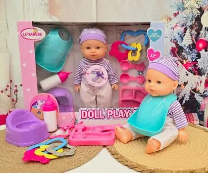 Doll Set სათამაშო თოჯინა