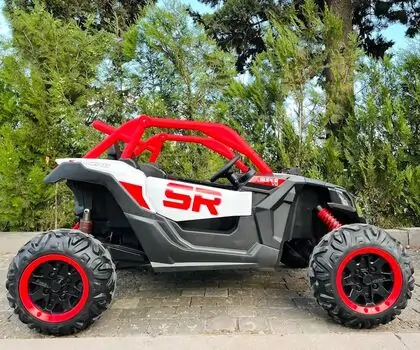 RC Racing Super Car Red - ელექტრო მანქანა კაუჩუკის საბურავებით, 2 image