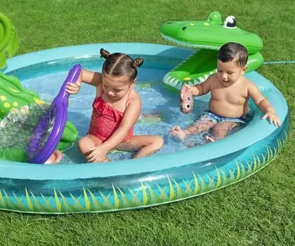 Bestway 53166 Crocodile Cove Play Center - გასართობი ცენტრი, 7 image