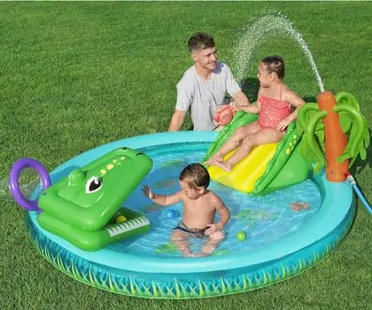 Bestway 53166 Crocodile Cove Play Center - გასართობი ცენტრი, 2 image